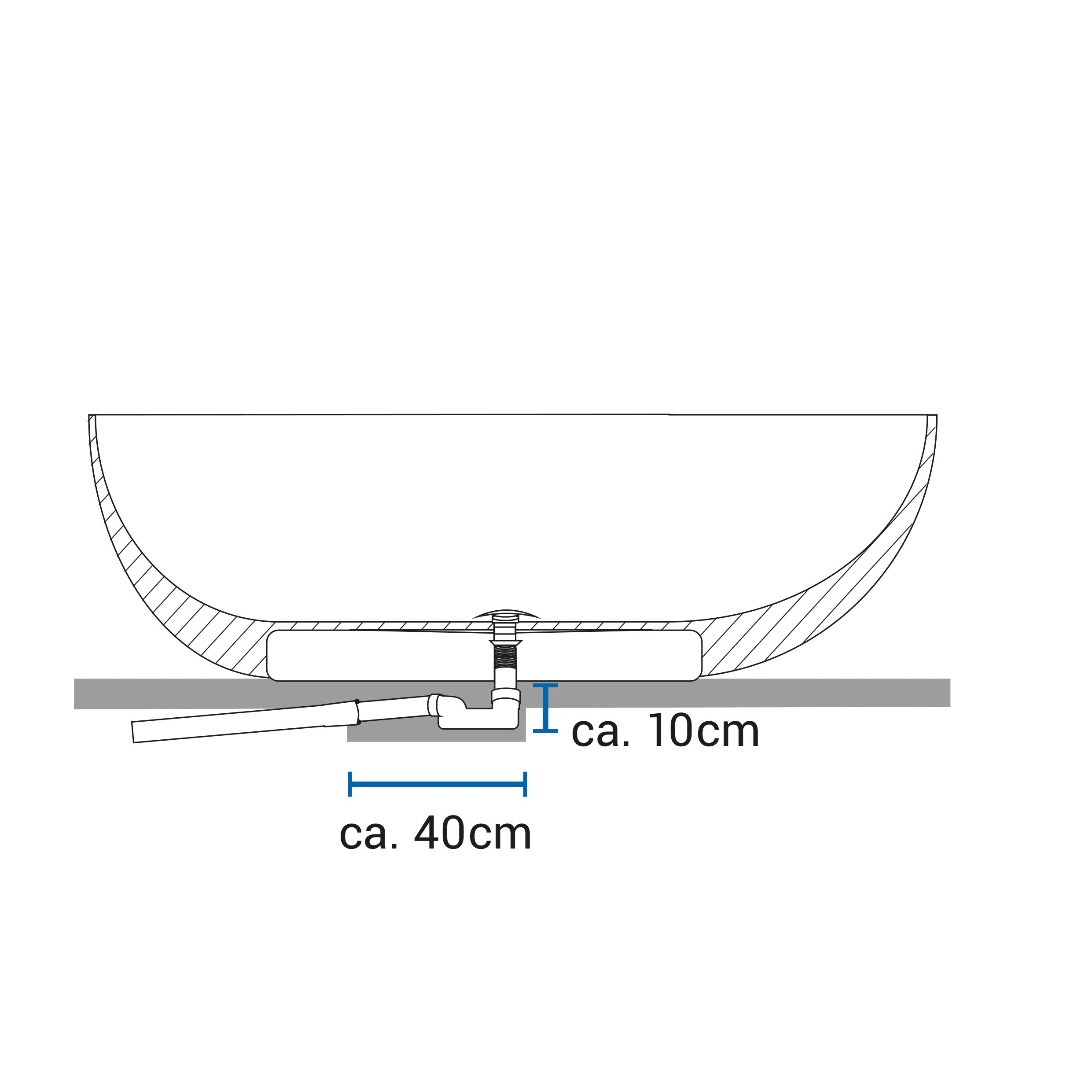 Freestanding Design Bath LEO Matt White Mineral Cast