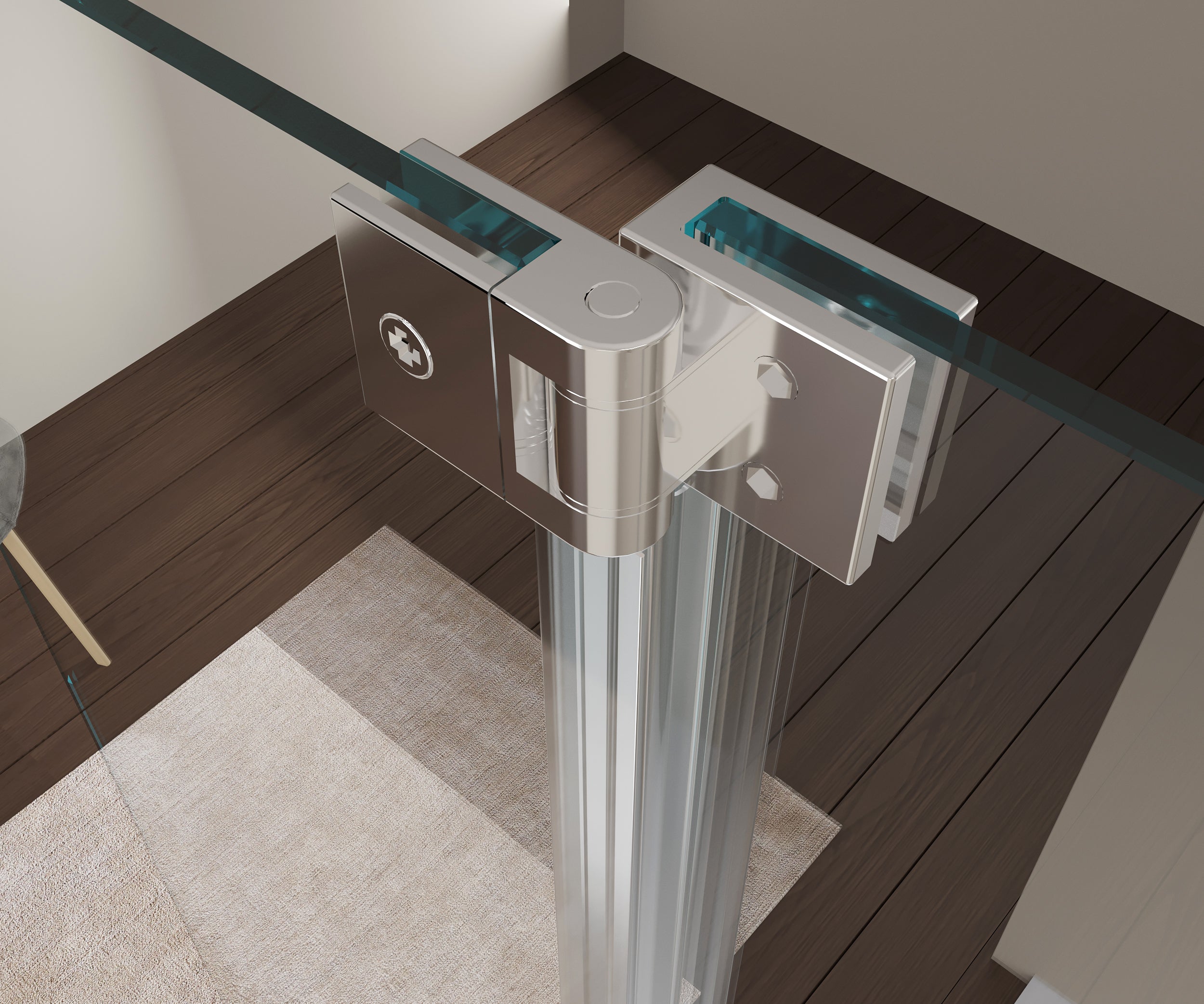 Shower enclosure Walk-in shower Nano NT109