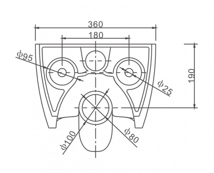 Wall-hung WC NT2039