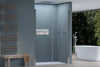 Niche shower with double swing doors NT218