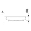 Countertop basin NT2524