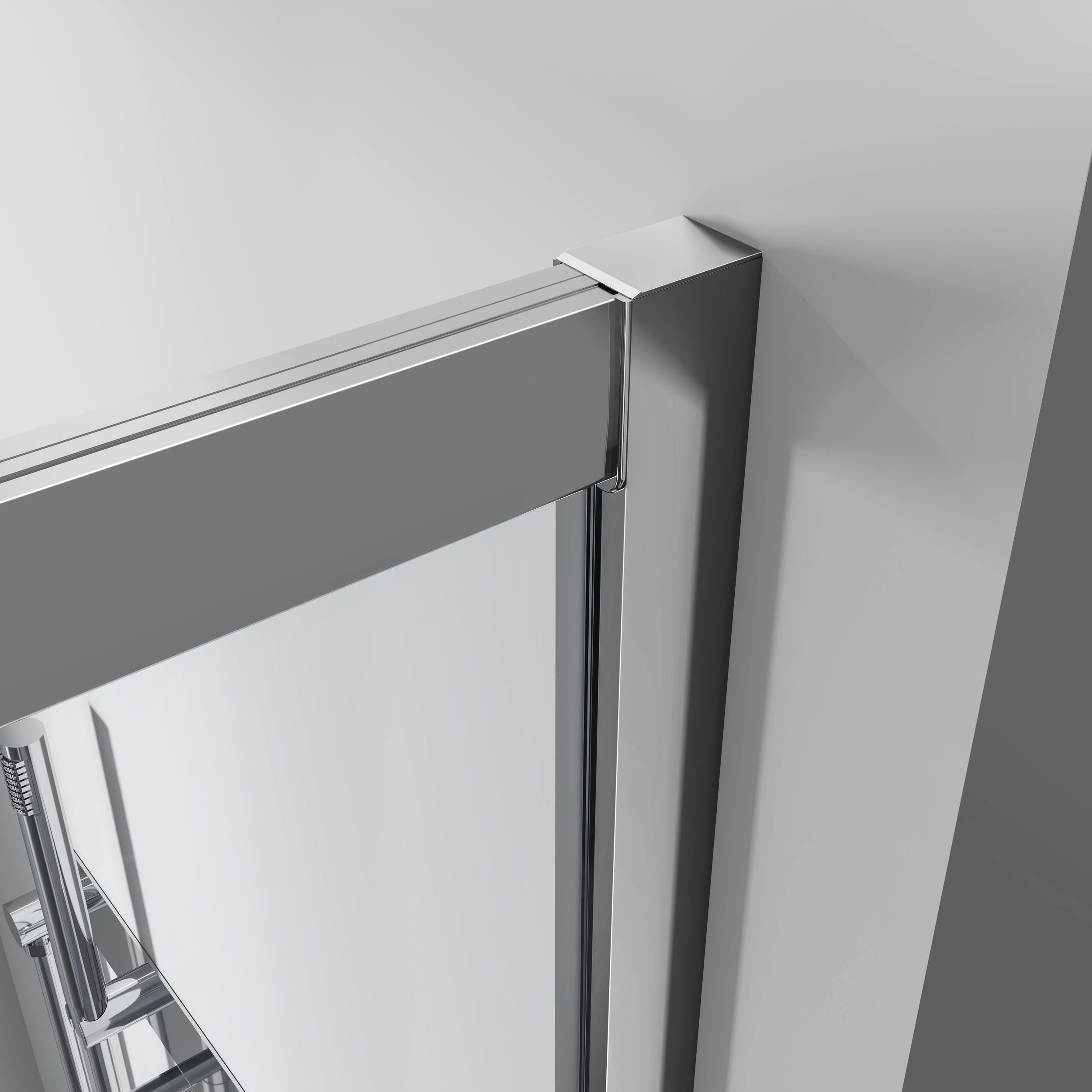 Corner shower with sliding door NT504