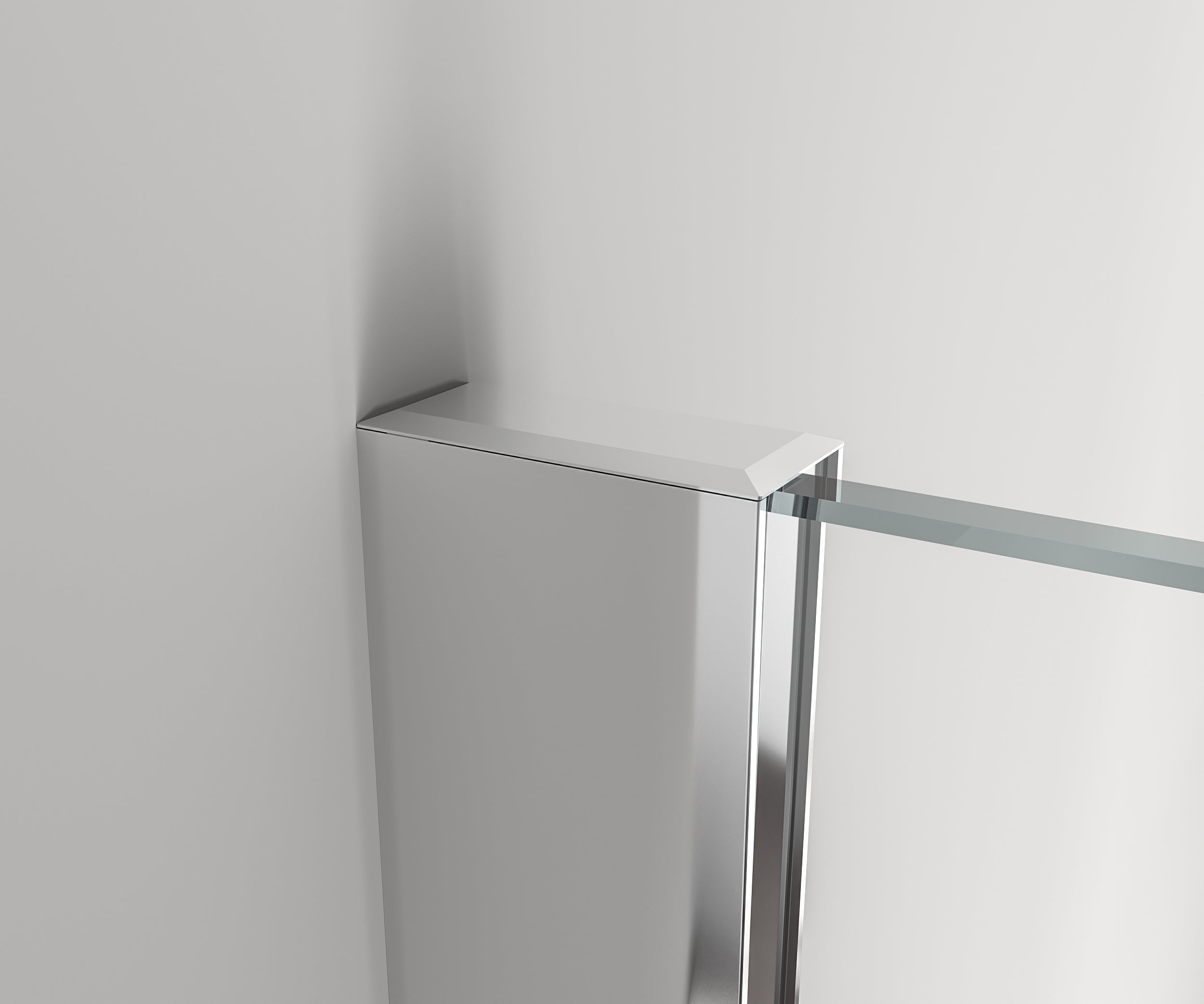 Corner shower with sliding door NT504