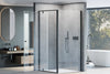 Corner shower with hinged door NT604 - FLEX