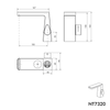 Design washbasin faucet NT7320