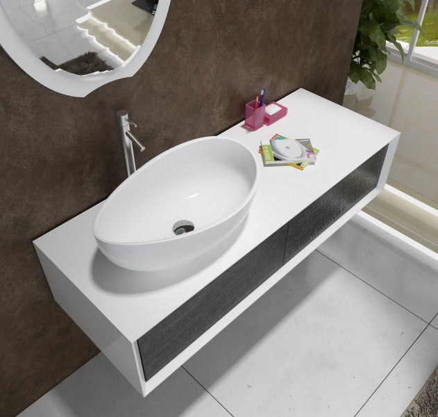 Countertop basin WAVE PB2001