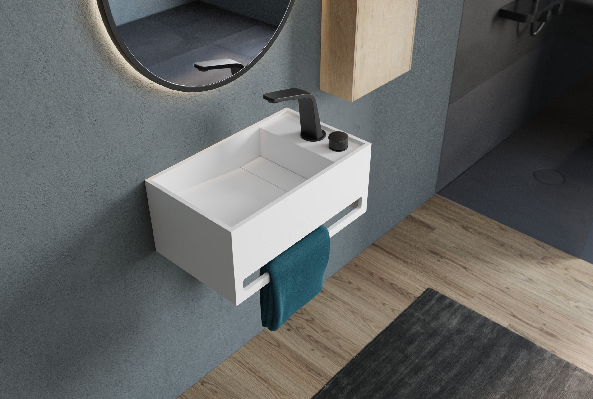 Wall-mounted washbasin PB2078