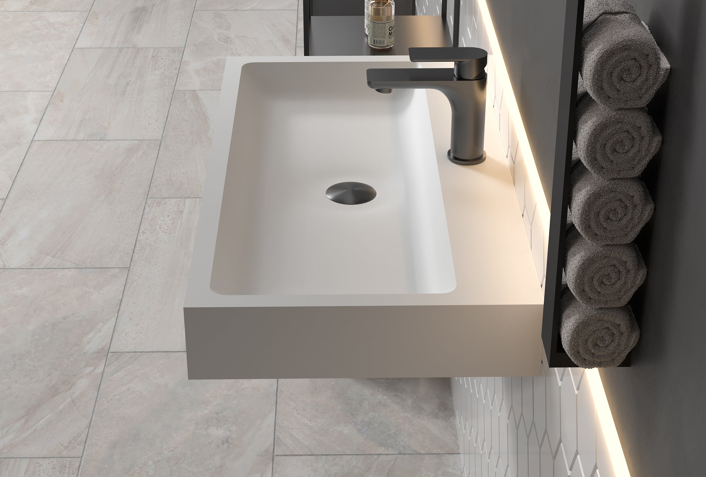 Countertop washbasin PB2143