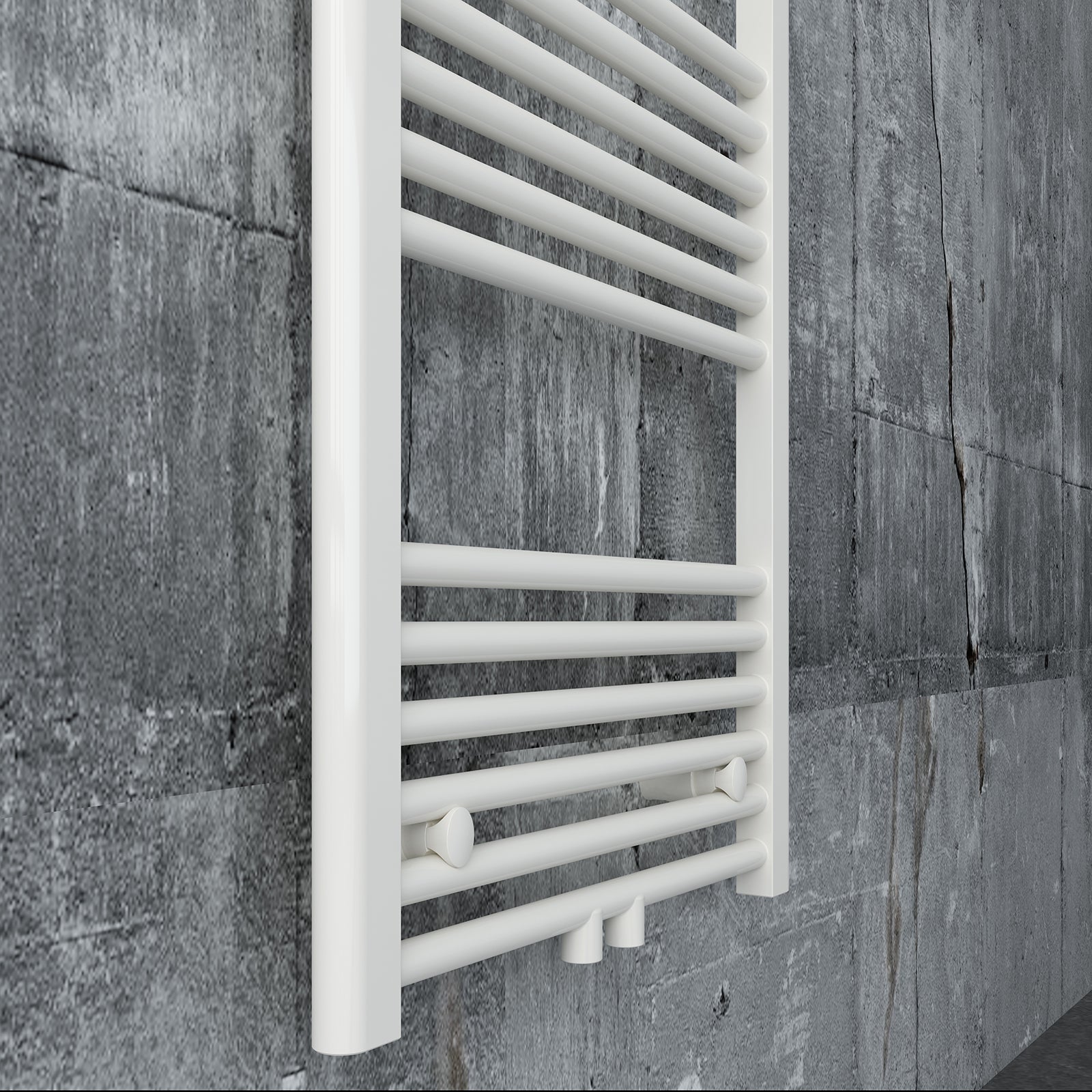 Bathroom radiator towel warmer R18W