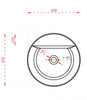 Freestanding washbasin TWZ65