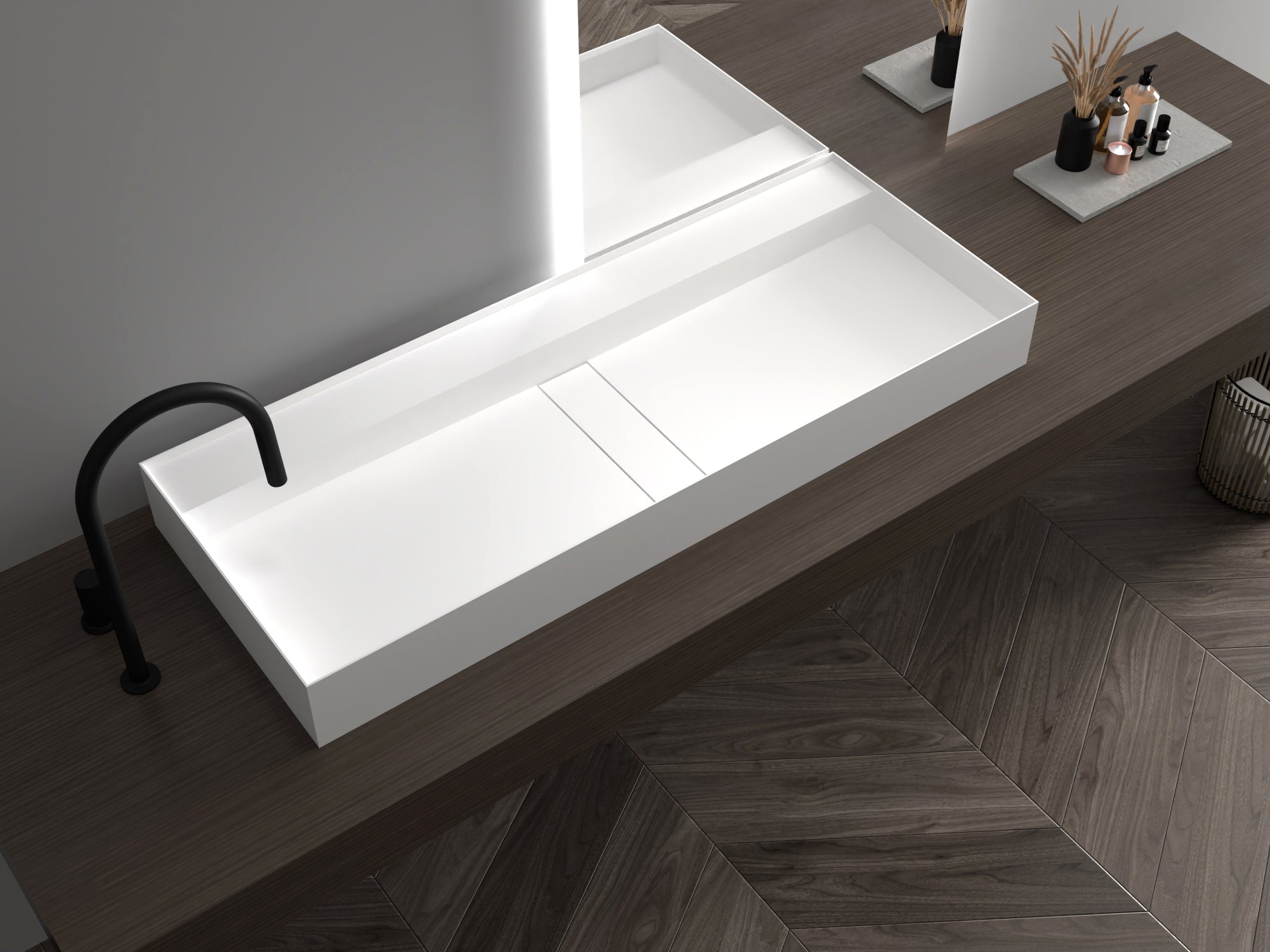 Wall-mounted washbasin TWG211