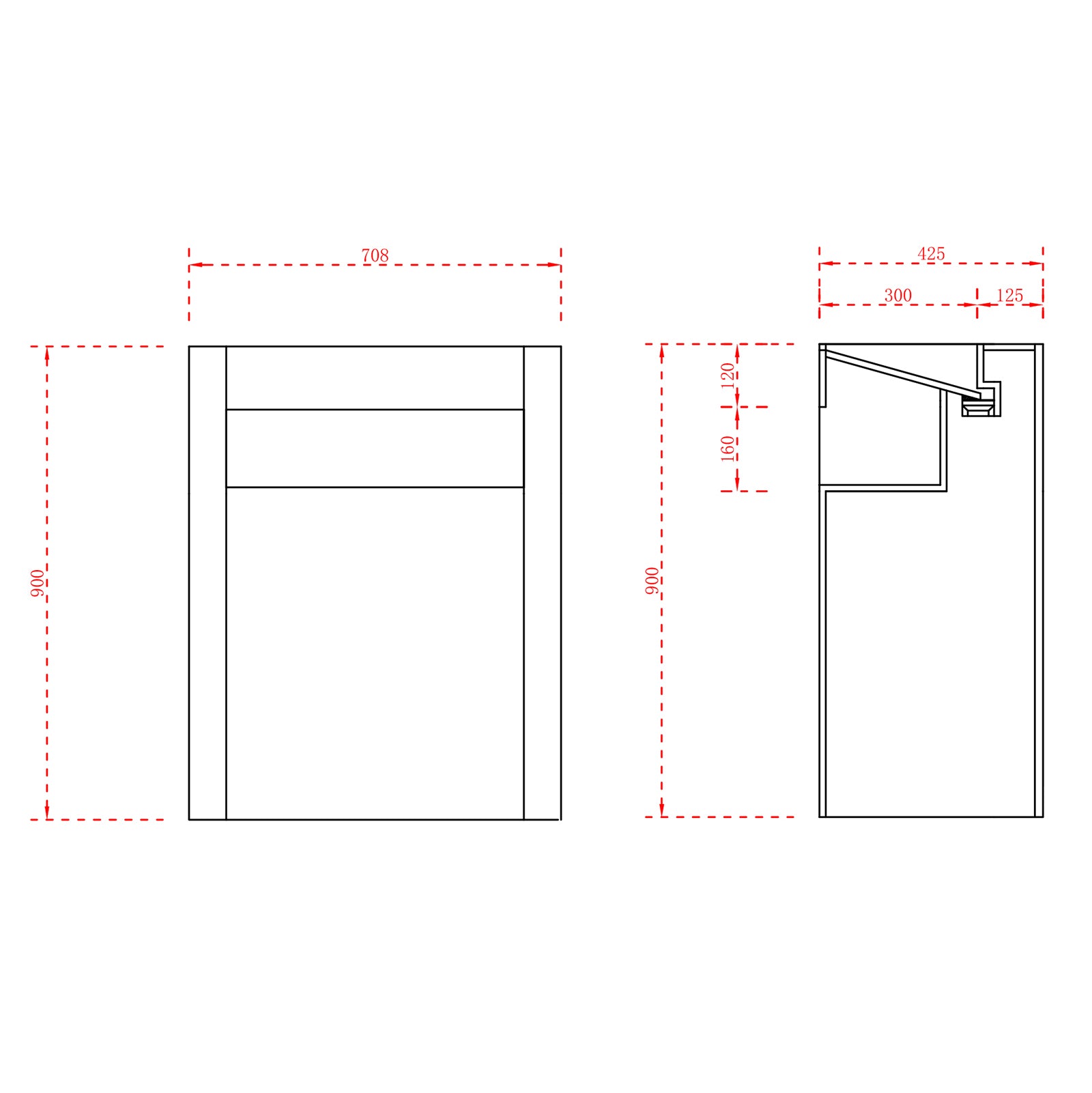 Corner Freestanding Washbasin TWZ70 - Solid Surface - Matt White - 50 x 50 x 90 cm