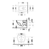 Duravit DuraVento rimless WC set