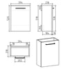 Bathroom furniture set TABLO 400