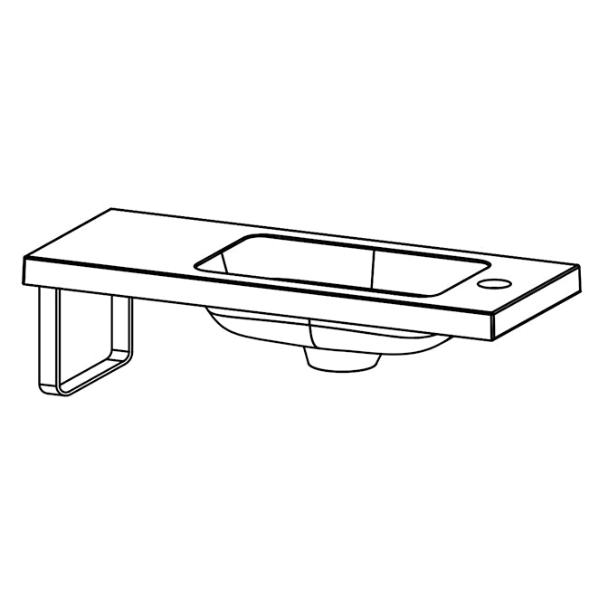Bathroom furniture set TABLO 400