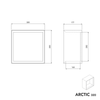 Wall shelf ARCTIC 320