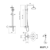 Shower system thermostat BS371