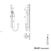 Shower set shower rail BS401