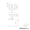 Vanity unit LAVOA 60 cm