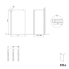 Walk-In Dusche EIRA - Klarglas 8 mm und 10 mm