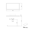Vanity unit TIM 100 cm