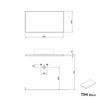 Vanity unit TIM 80 cm