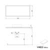 VIREO 100 cm vanity unit