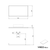 VIREO 80 cm vanity unit