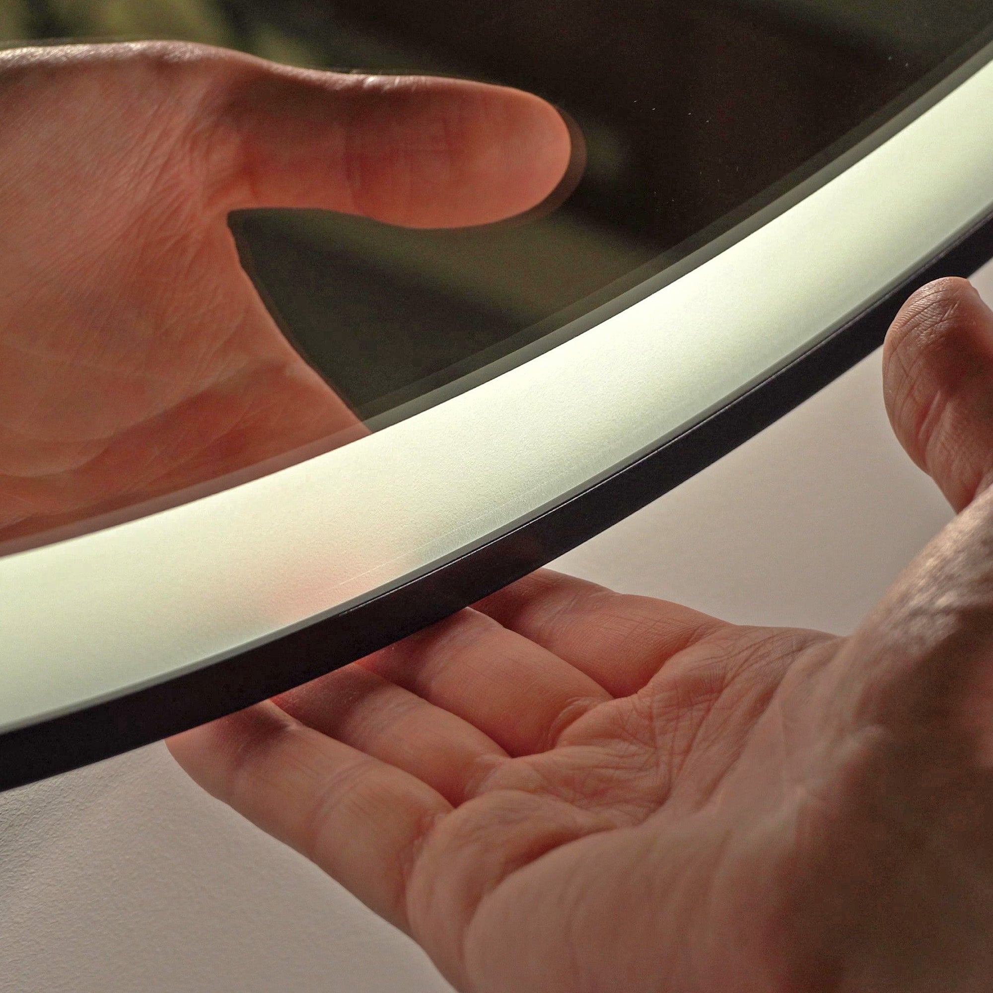 Bathroom mirror VARO FRAME angular