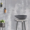 Countertop washbasin VELA - Mineral cast - Concrete look - 60.5 x 43.5 x 16 cm