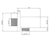 Wall connection elbow with shower holder BA002
