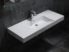 Cast marble wall-mounted washbasin BS6036