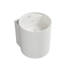 Wall-mounted washbasin NT2440 in mineral cast