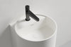 Wall-mounted washbasin NT2440 in mineral cast