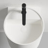 Wall-mounted washbasin NT2440 in mineral cast