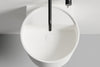 Wall-mounted washbasin NT2440 in mineral cast