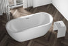 Freestanding Bathtub ROMA PLUS 2.0 Acrylic Glossy White