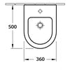 Wall-hung bidet BH101