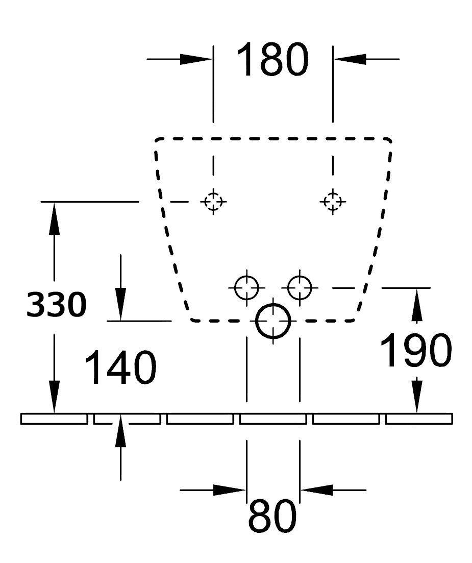 Wall-hung bidet BH101