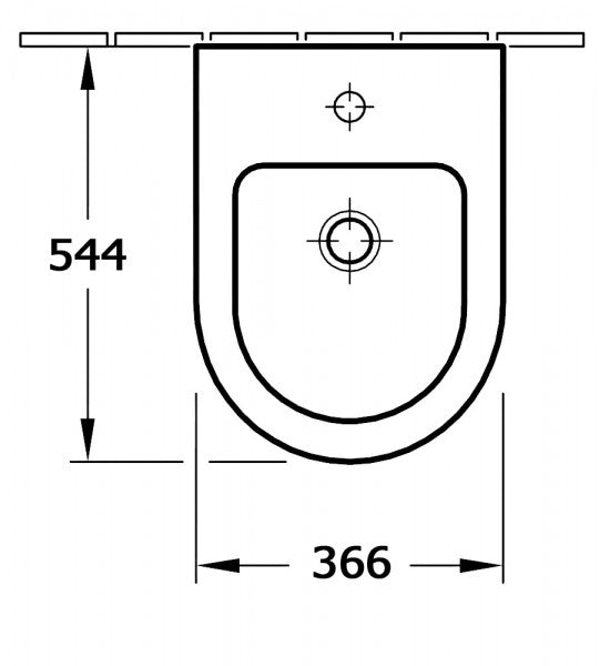 High Quality Wall-Hung Bidet CH2019V - Optional Accessories