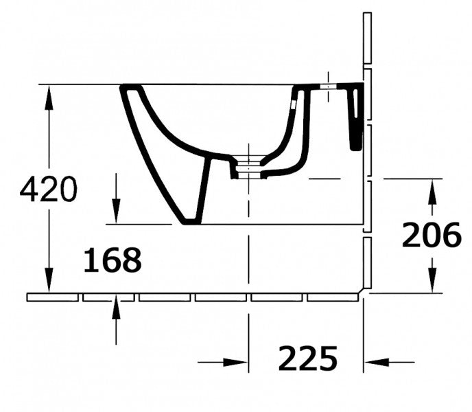 High Quality Wall-Hung Bidet CH2019V - Optional Accessories