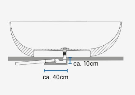 Freestanding bathtub DALIA