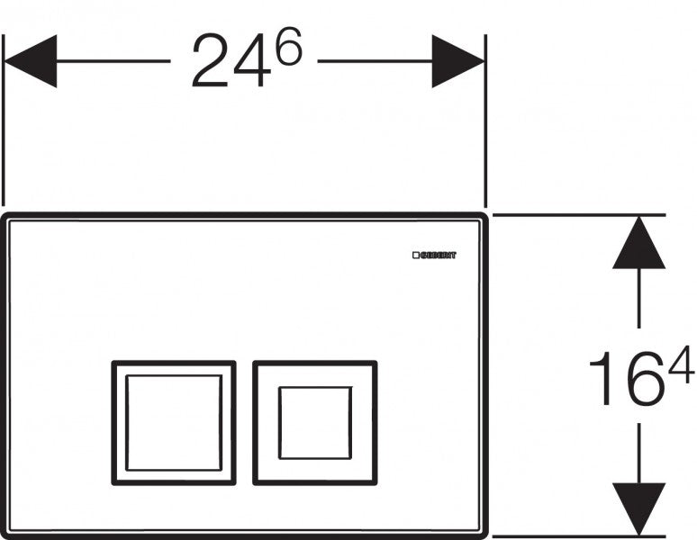 Geberit Duofix Basic support frame