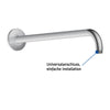 Duravit DuraVelez concealed shower mixer with rain shower - incl. shower arm