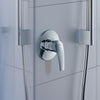 Duravit DuraVelez concealed shower mixer with shower head