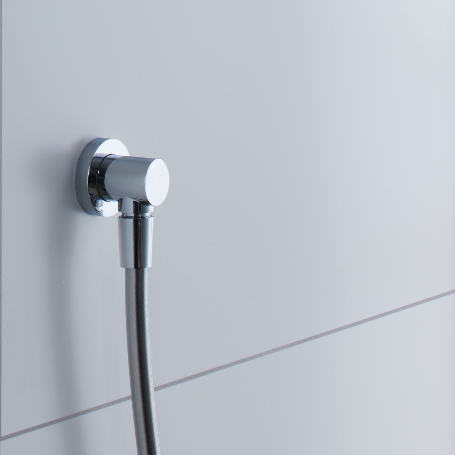 Duravit DuraVelez concealed shower mixer with shower head - incl. shower rail, wall connection elbow