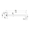 Duravit Tulum concealed shower mixer 