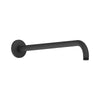 Duravit Tulum concealed shower mixer with rain shower in black matt - incl. shower arm & Bluebox