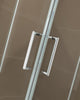 Corner shower with revolving doors, corner entry EX809
