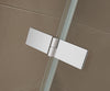 Corner shower enclosure  EX809 - frameless - 6mm tempered glass NANO coating - 90 x 90 x 195 cm